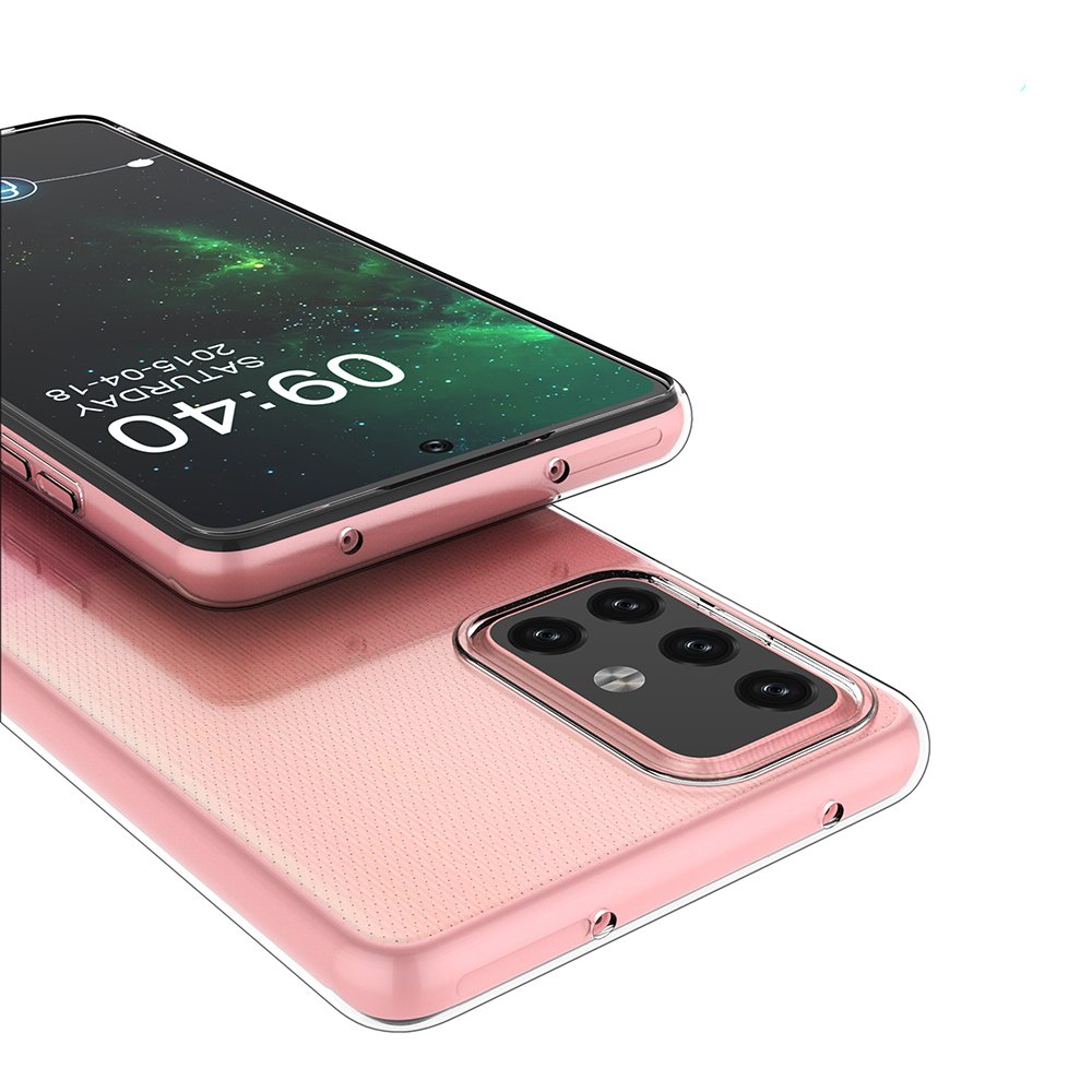 Transparent Protective Case for Samsung Galaxy A72 4G/Galaxy A72 5G - Transparent