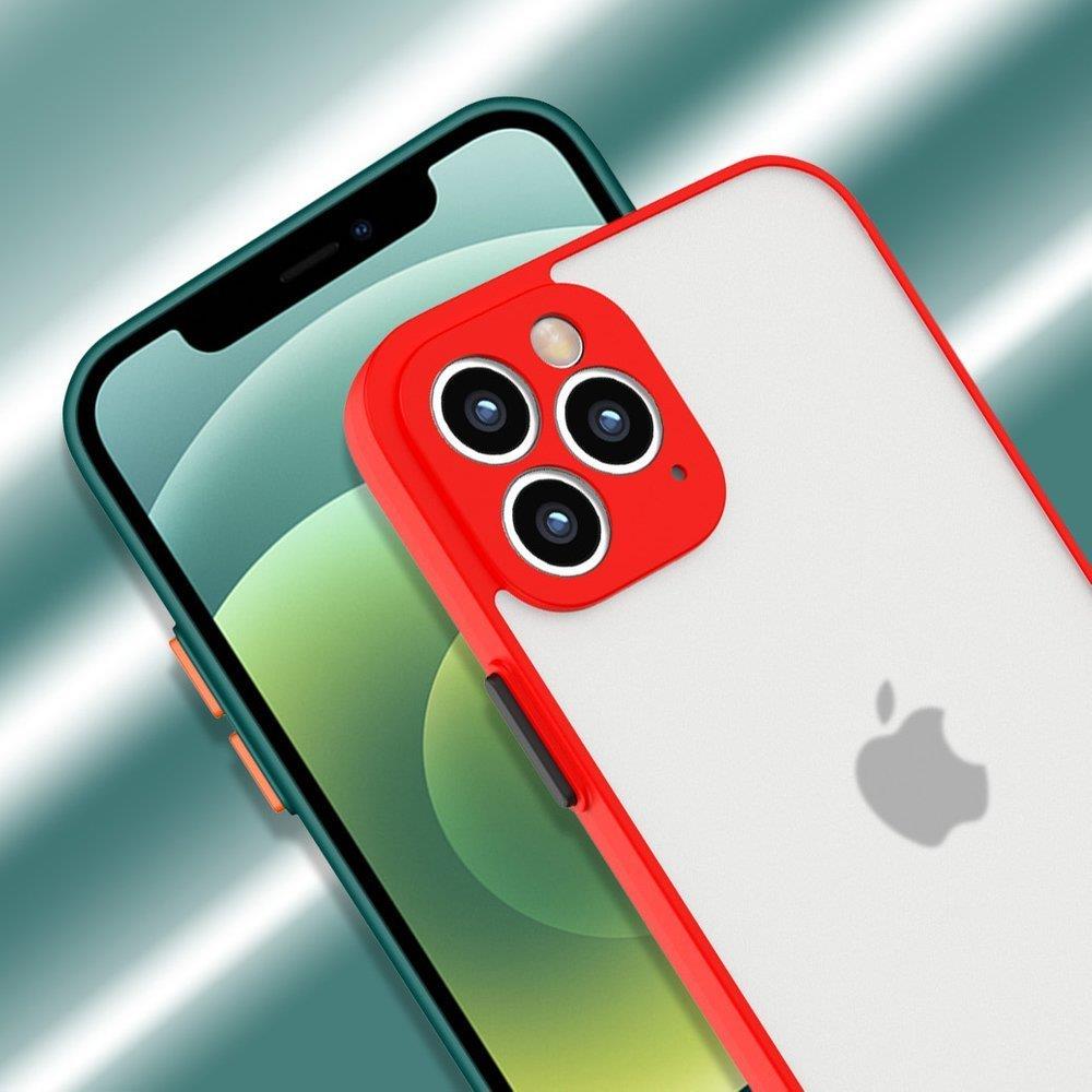 Silicone Milky Case for Xiaomi Redmi Note 10 Pro - Red