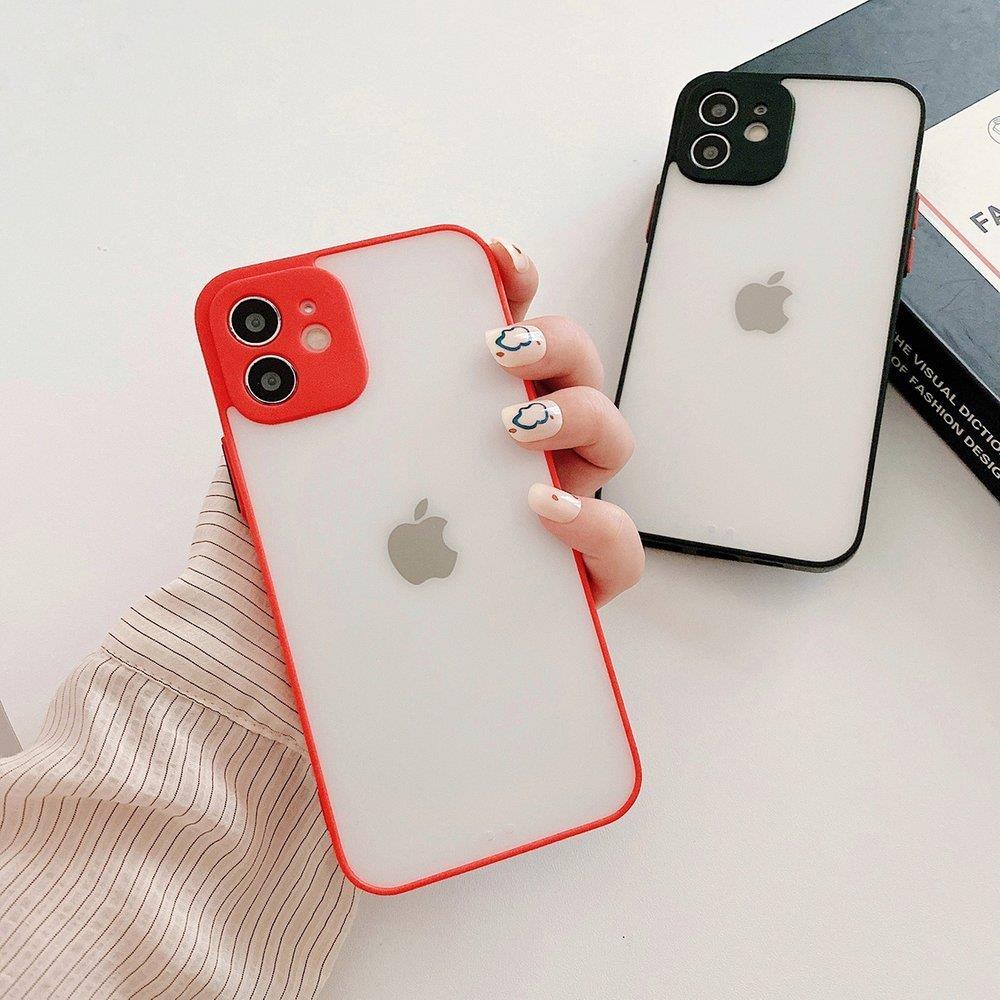 Silicone Milky Case for Apple iPhone 13 Pro - Red