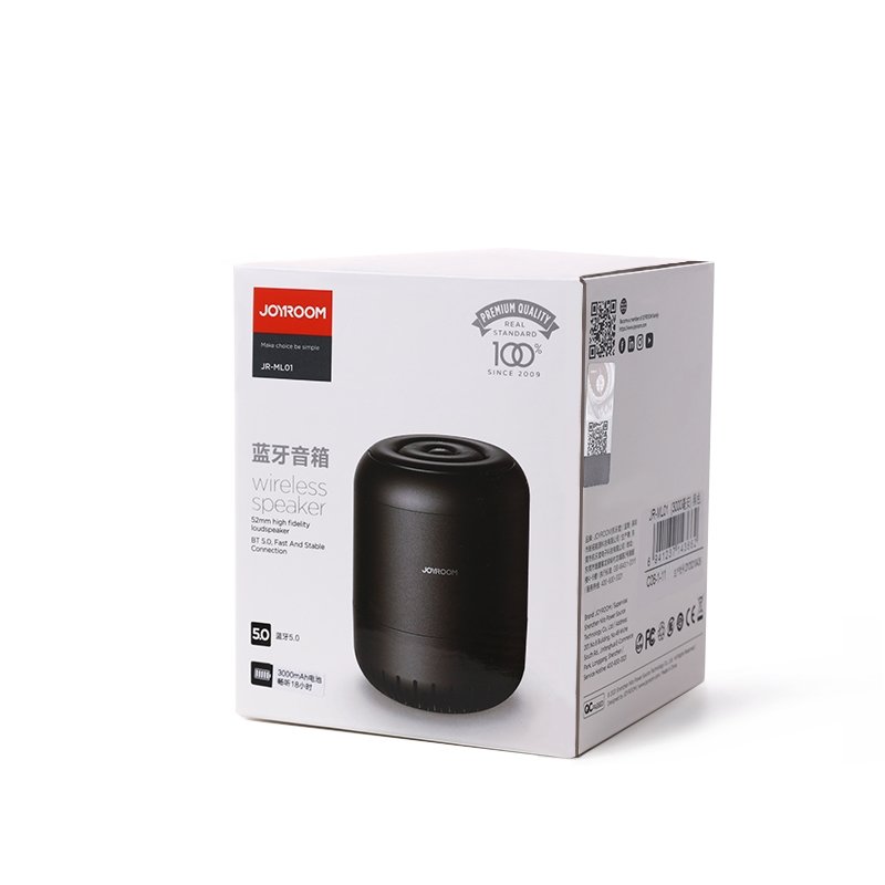Joyroom portable wireless bluetooth speaker 5W - Black