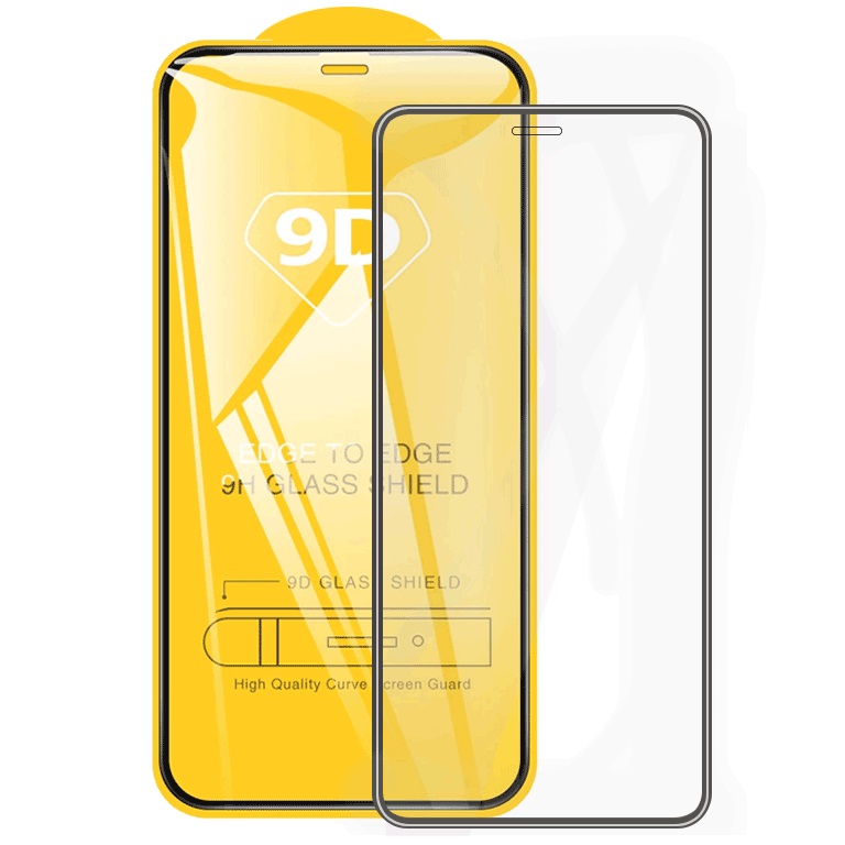 9D Fenix protective glass for Apple iPhone 12 Pro - Black