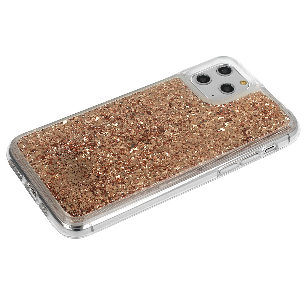 Case hourglass glitter for Samsung Galaxy A73 - Red