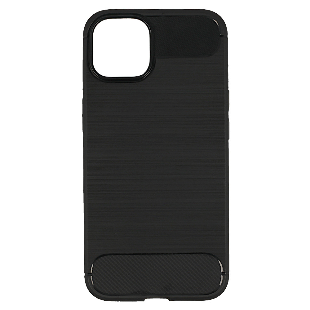 Carbon Shield TPU Case for Apple iPhone 14 - Black