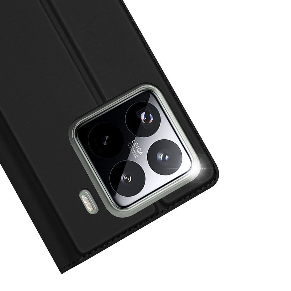 DUX DUCIS Skin Pro bookcase for Xiaomi 15 Pro - Black