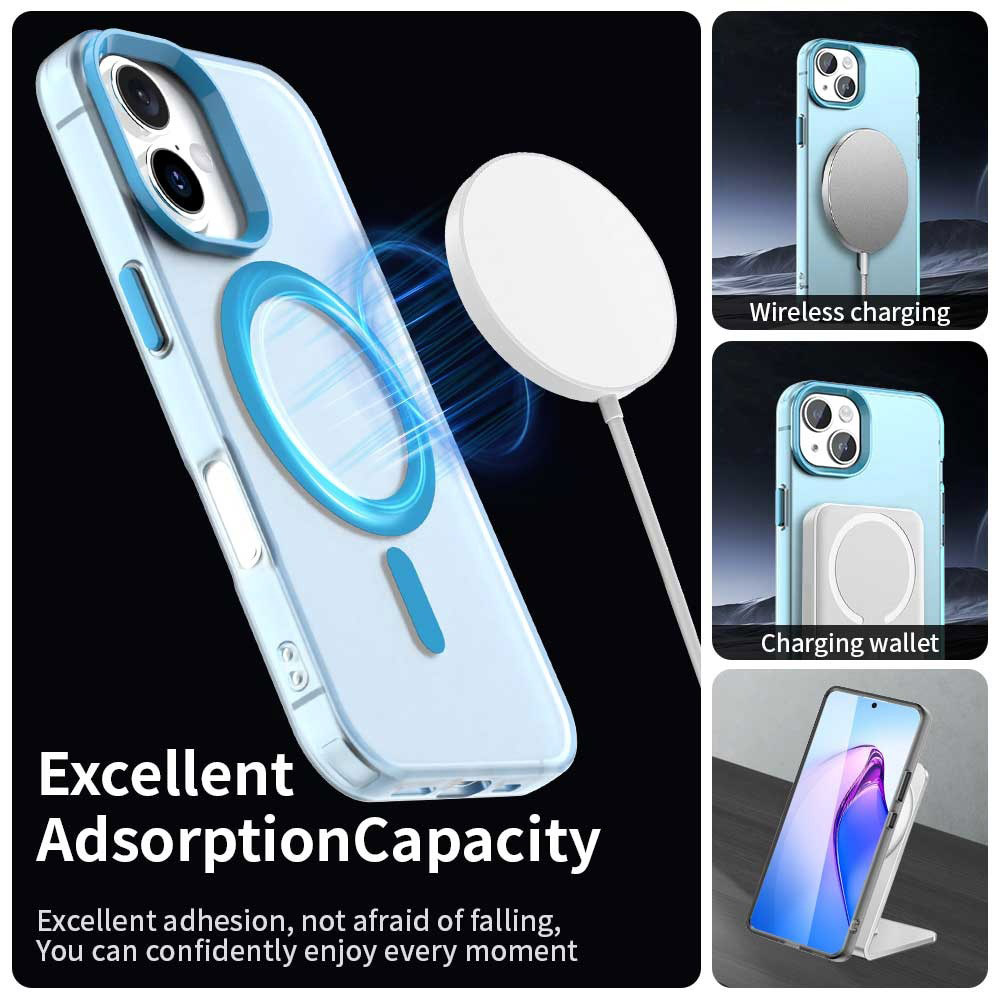 Techsuit - CandyCase MagSafe case for Apple iPhone 17 - Blue