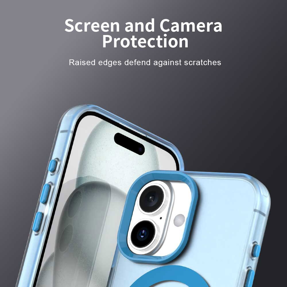 Techsuit - CandyCase MagSafe case for Apple iPhone 17 - Blue