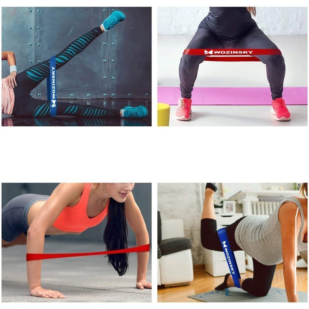 Wozinsky Resistance Band Set - 5pcs - Multicolor