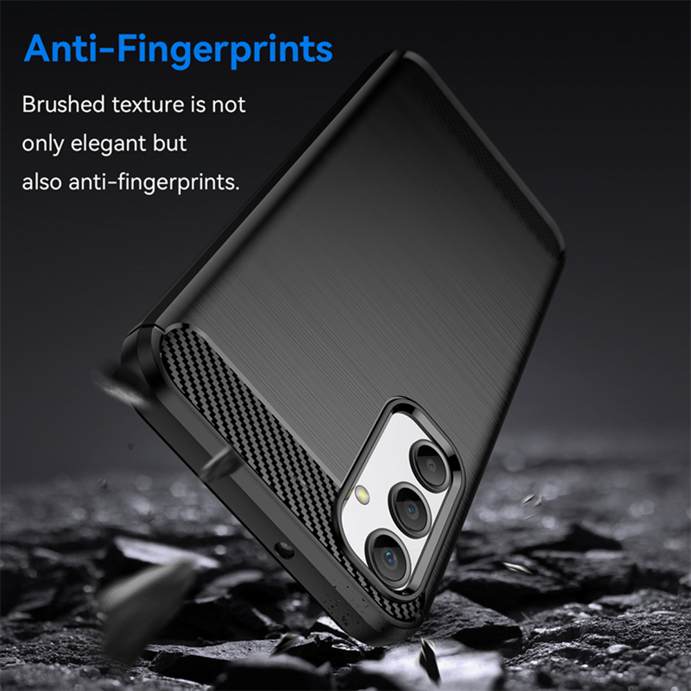 Carbon Shield TPU Case for Samsung Galaxy A25 5G - Black