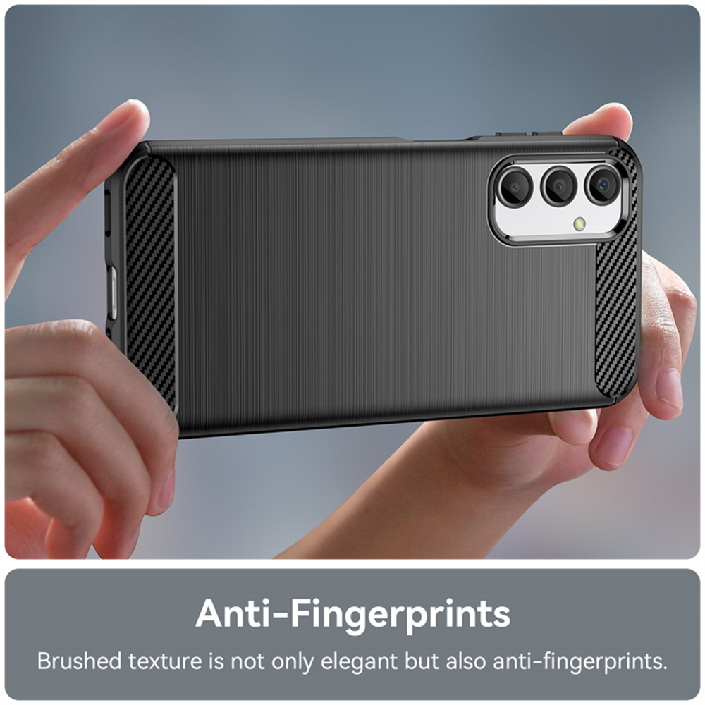 Carbon Shield TPU Case for Samsung Galaxy A25 5G - Black