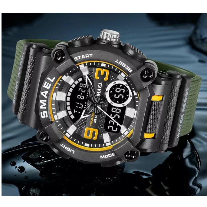 SMAEL FO-14151 Watch - Black/Gold