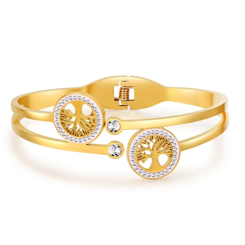 Bracelet TR-38868 - Gold / Pink