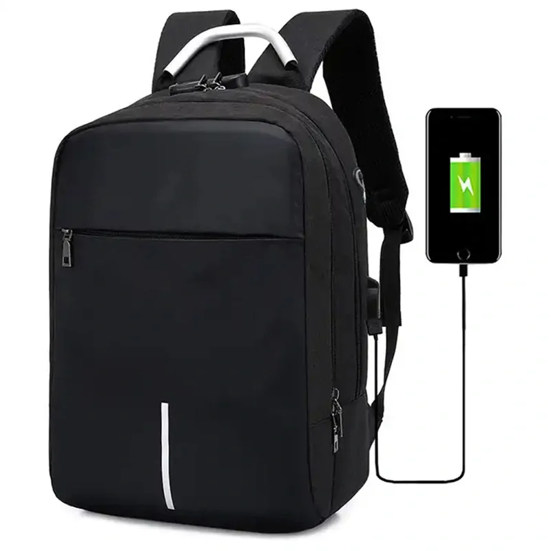 Waterproof Laptop Backpack VB-39239 - Black
