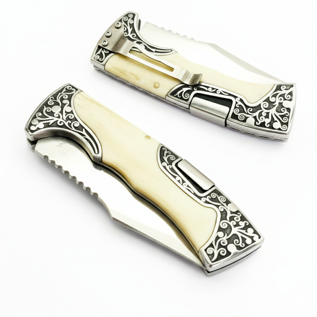 Outdoor Folding Knife A3157 - Yellow