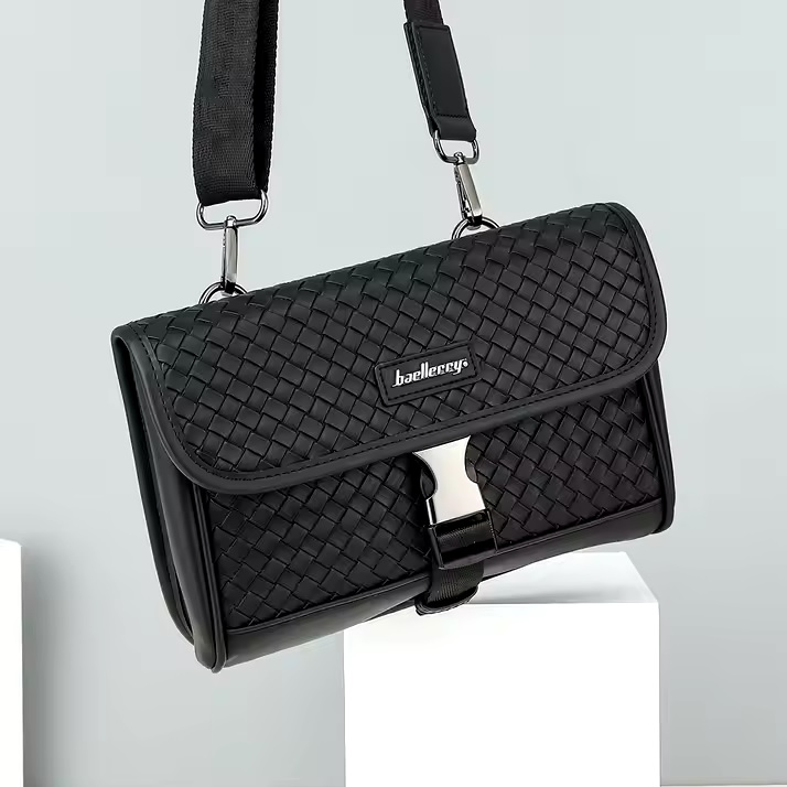 Men's Crossbody Bag Baellerry AR-35435 - Black