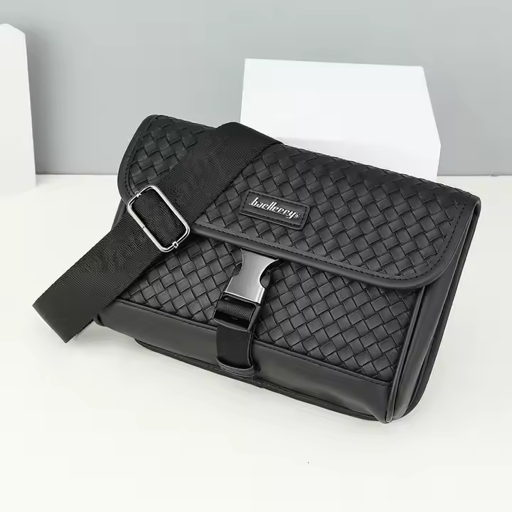Men's Crossbody Bag Baellerry AR-35435 - Black