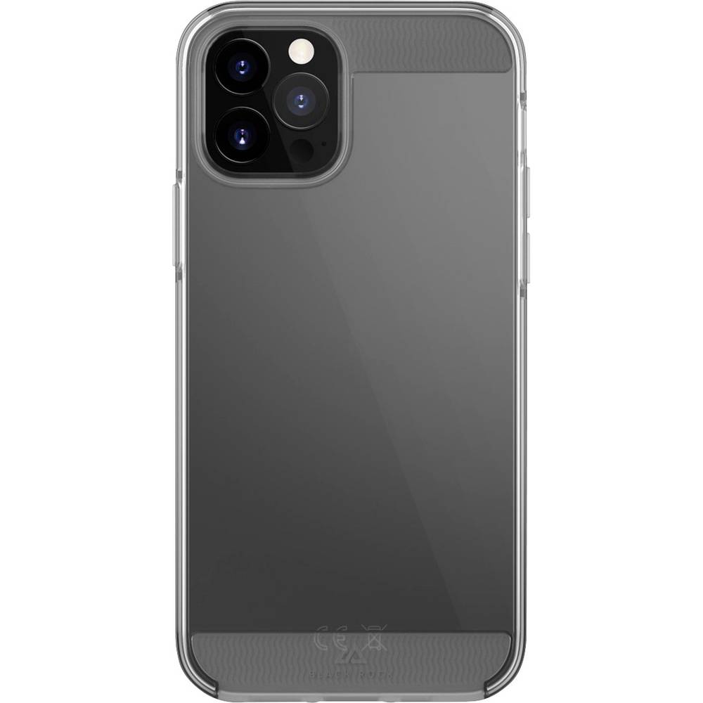 Black Rock air robust case for Apple iPhone 12 Pro Max - Transparent