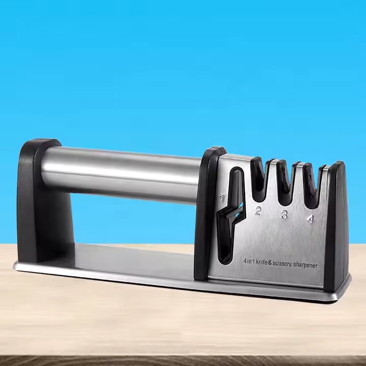 Knife Sharpener 4in1 - Silver