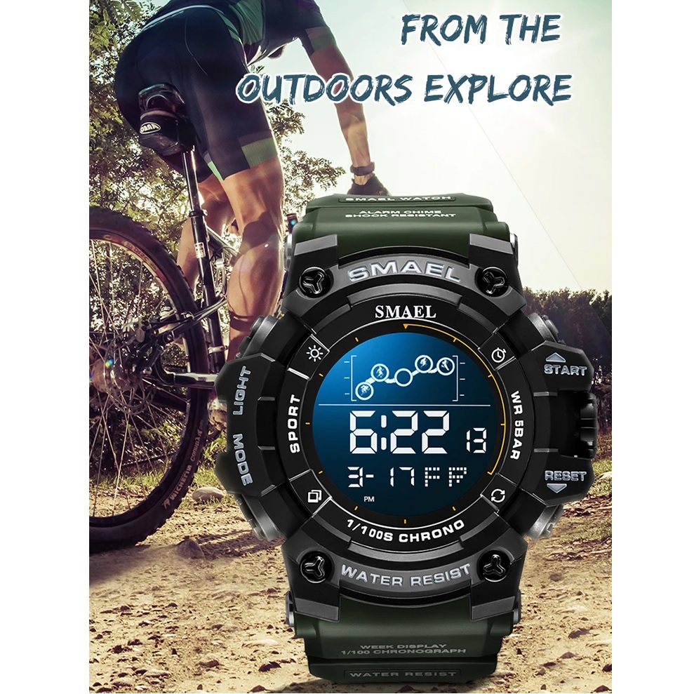 SMAEL DI-29468 Watch - Green