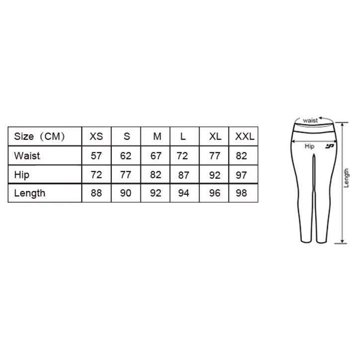Leggings DO-30191 - Black / White / M