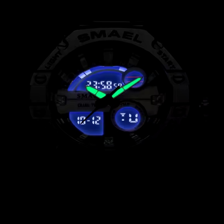 SMAEL EF-35294 Watch - Silver / Black