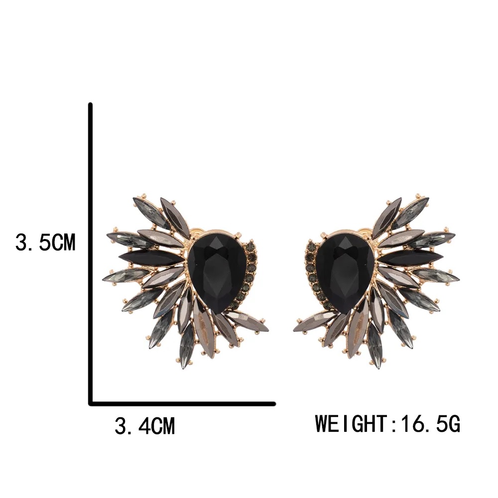 FL-33412 Earrings - Blue