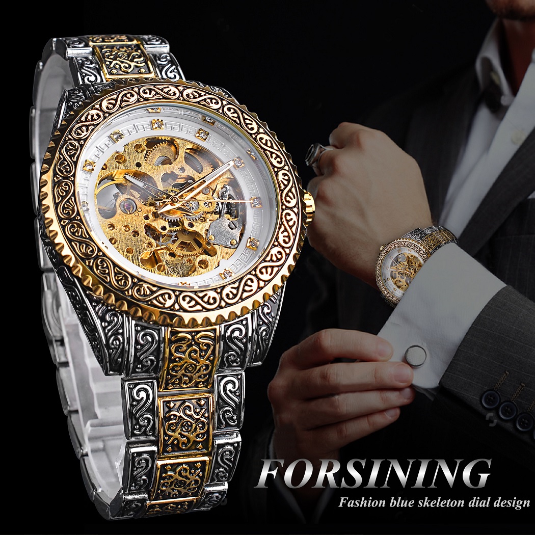 FORSINING OL-14515 watch - Silver