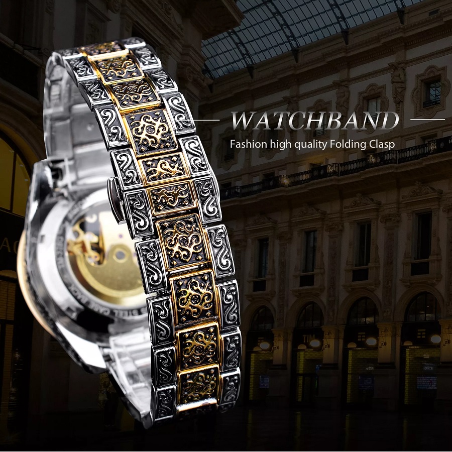 FORSINING OL-14515 watch - Silver