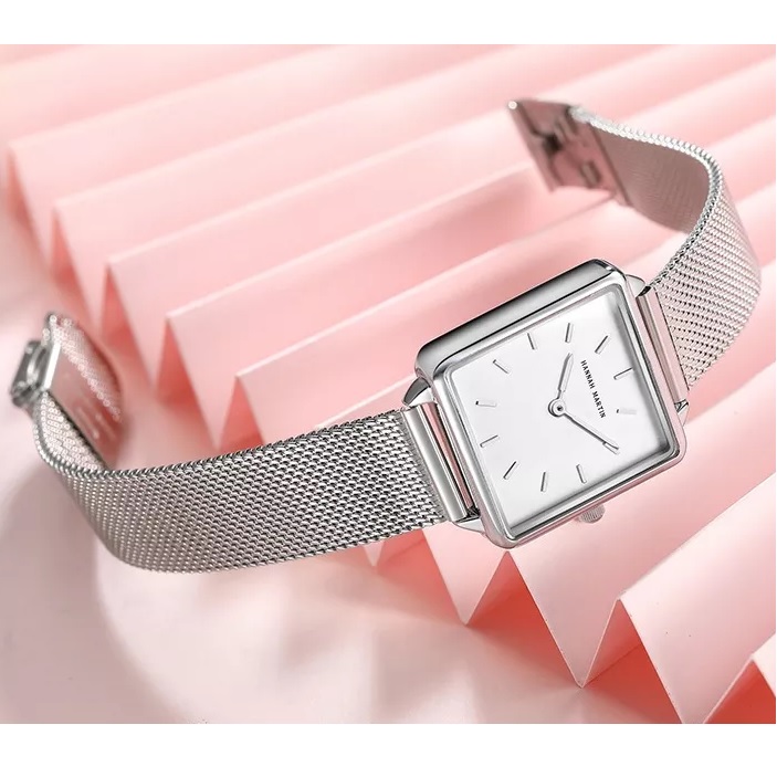 Hannah Martin Watch - Black/Gold/Pink