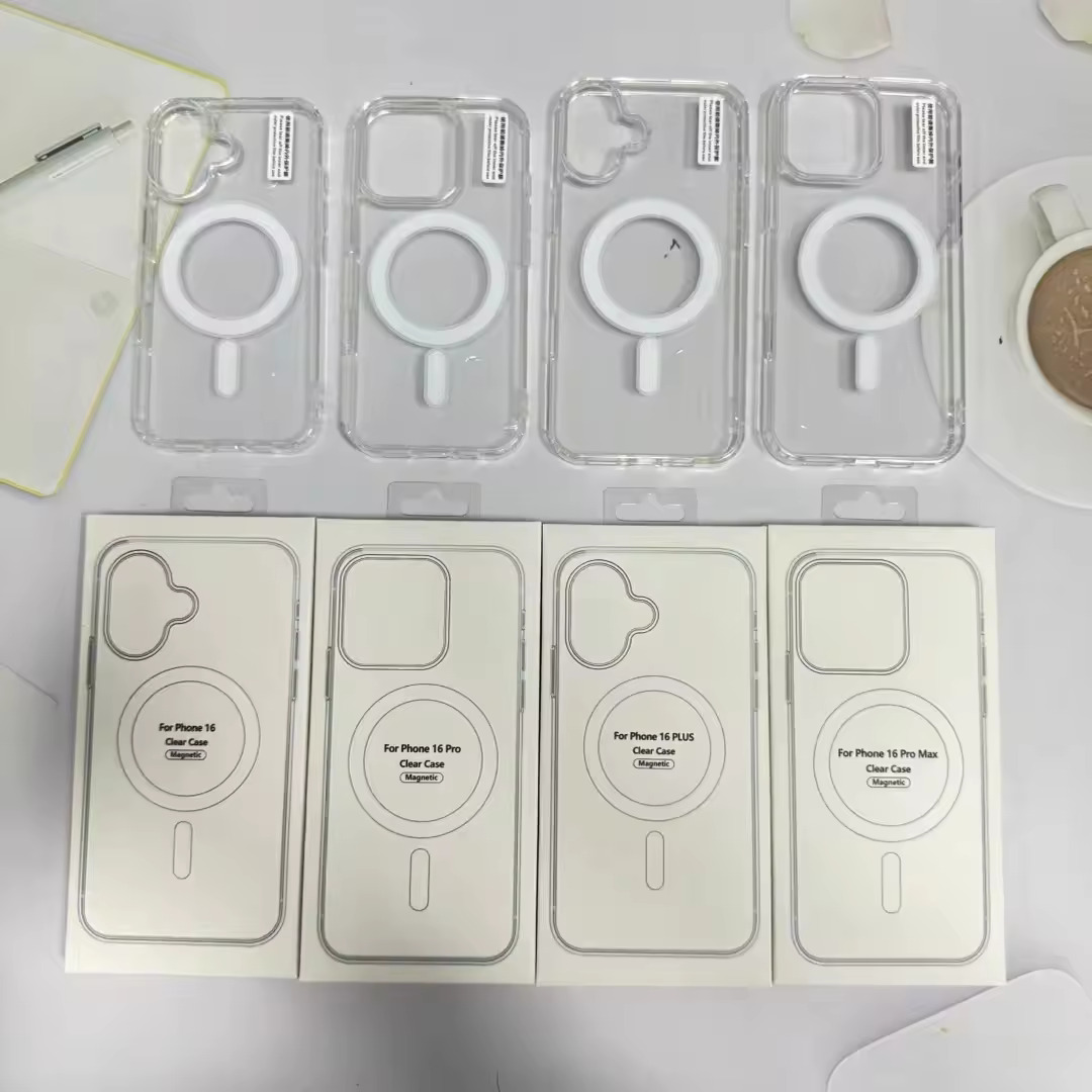 Izmael Magsafe case for Apple iPhone 16 Pro - Transparent