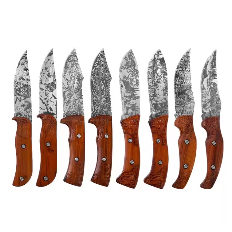 Outdoor Knife CO-37280 KC3209 - Brown / Owls