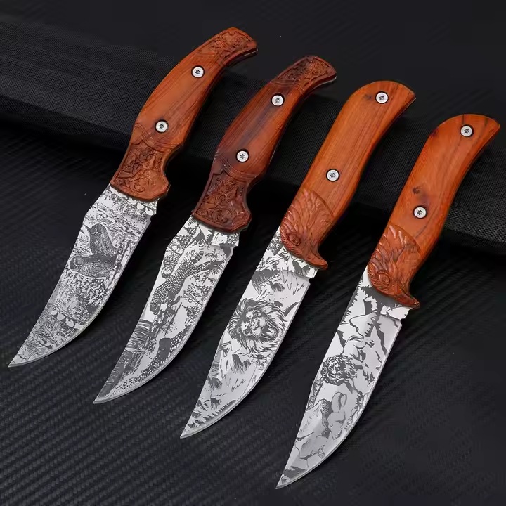 Outdoor Knife CO-37280 KC3209 - Brown / Owls