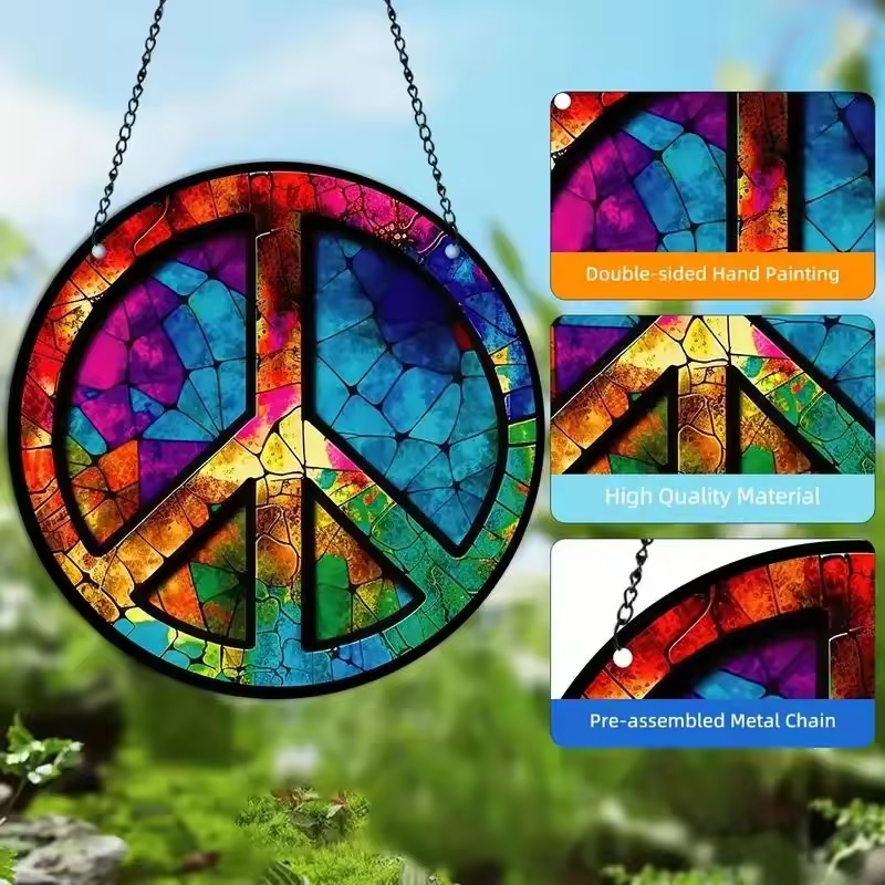 Sun catcher - Peace