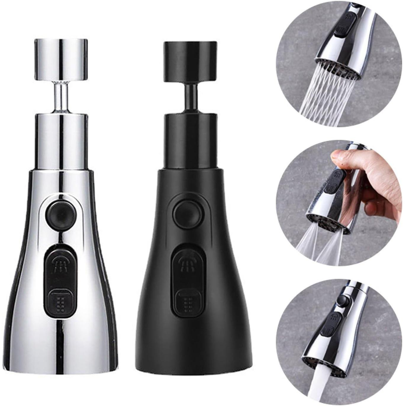 Water-Saving Faucet Aerator - Silver