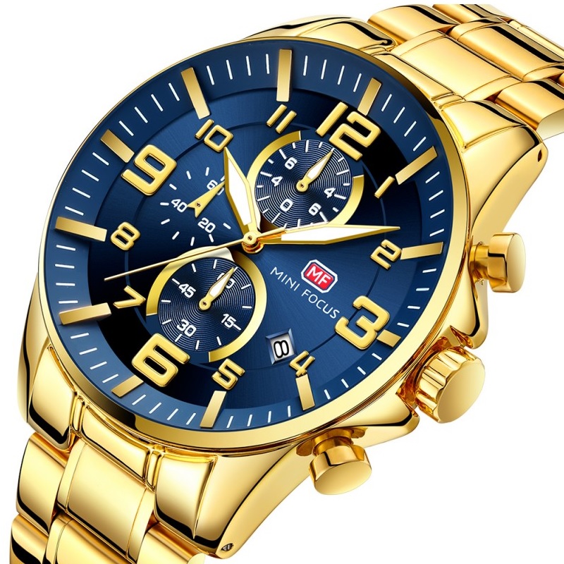 Mini Focus RA-23904 Watch - Gold / Silver