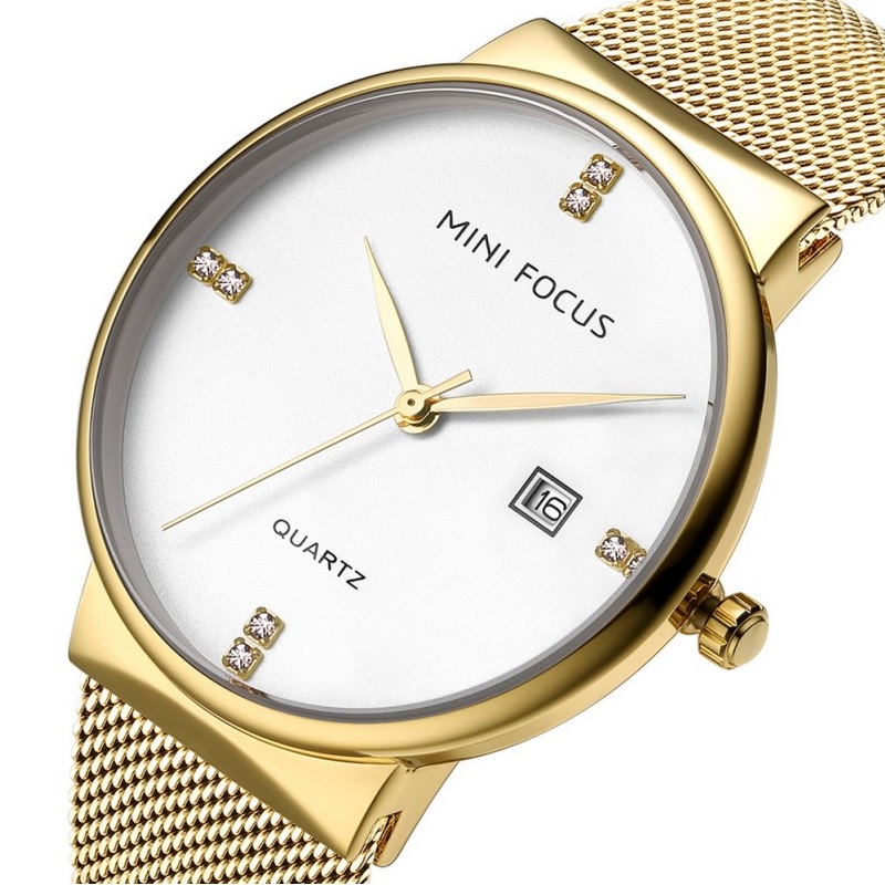Mini Focus RO-23919 Watch - Blue / Rose Gold