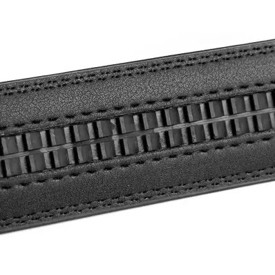 Belt without buckle - Black/130cm