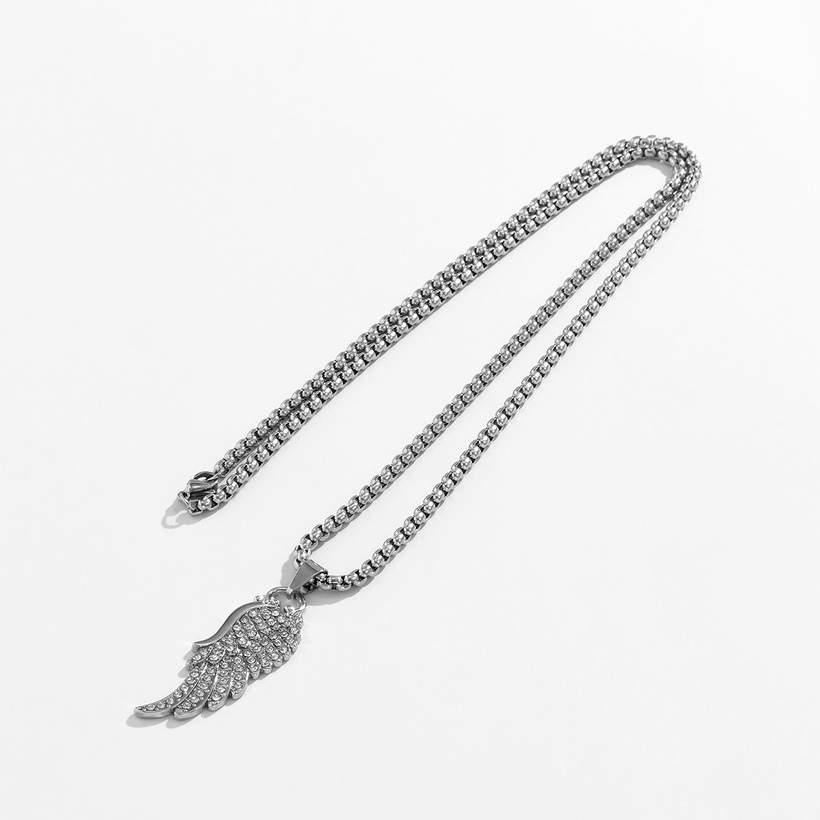 Wing Necklace - Silver