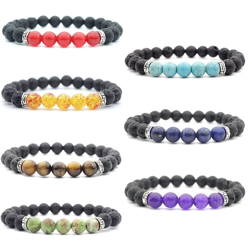 OR-33394 Bracelet - Black / Blue