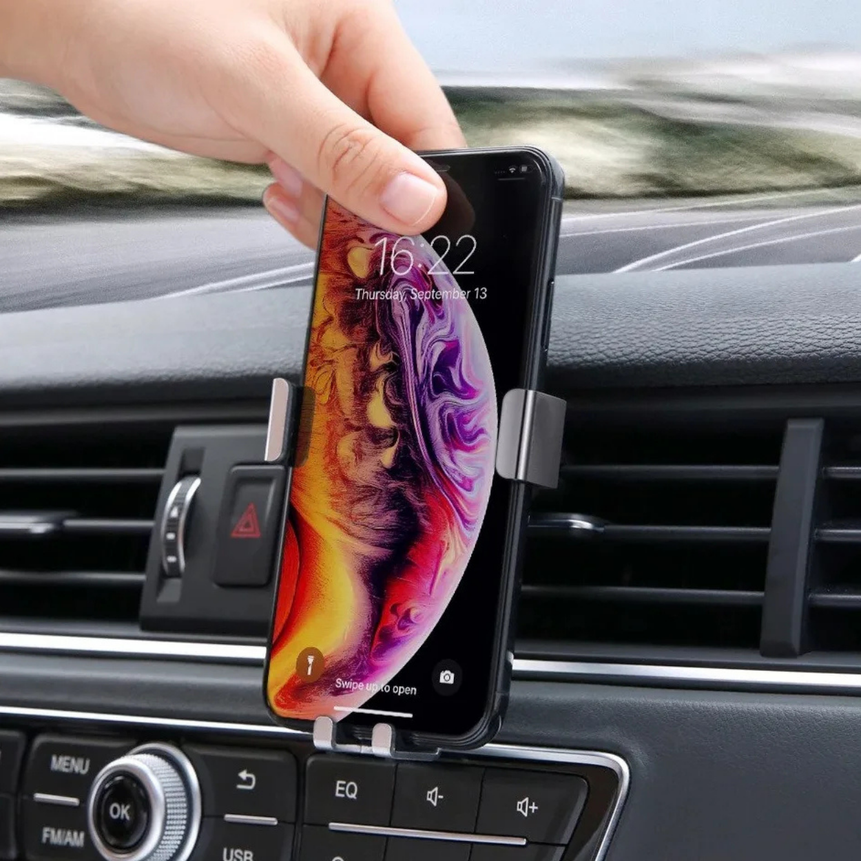 Car Phone Holder - Black