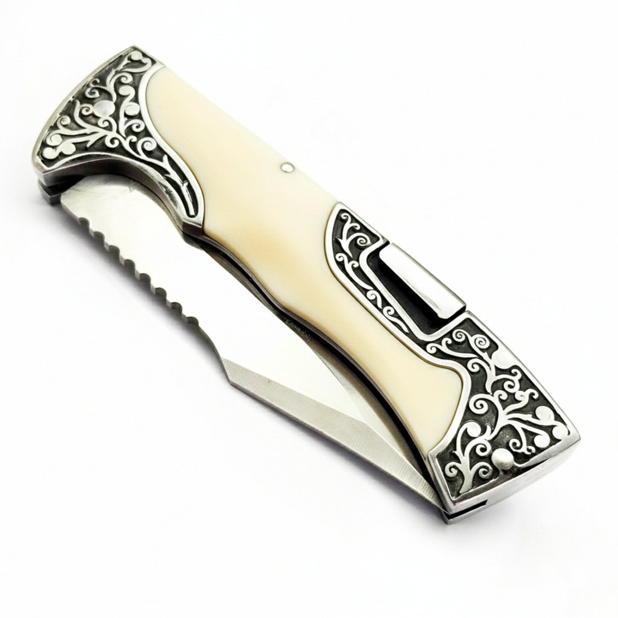 Outdoor Folding Knife A3157 - Yellow