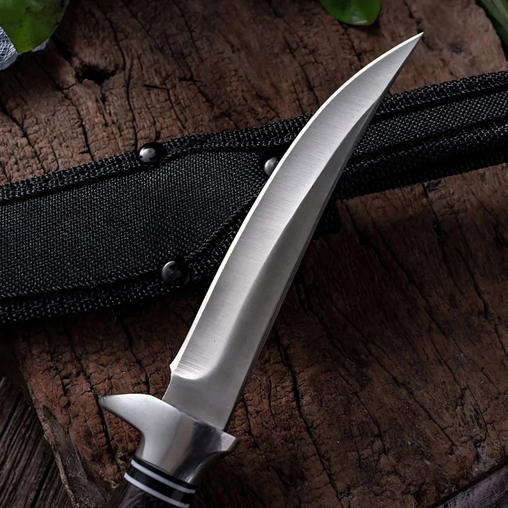 Outdoor Knife WD - 40347 - Brown / Silver