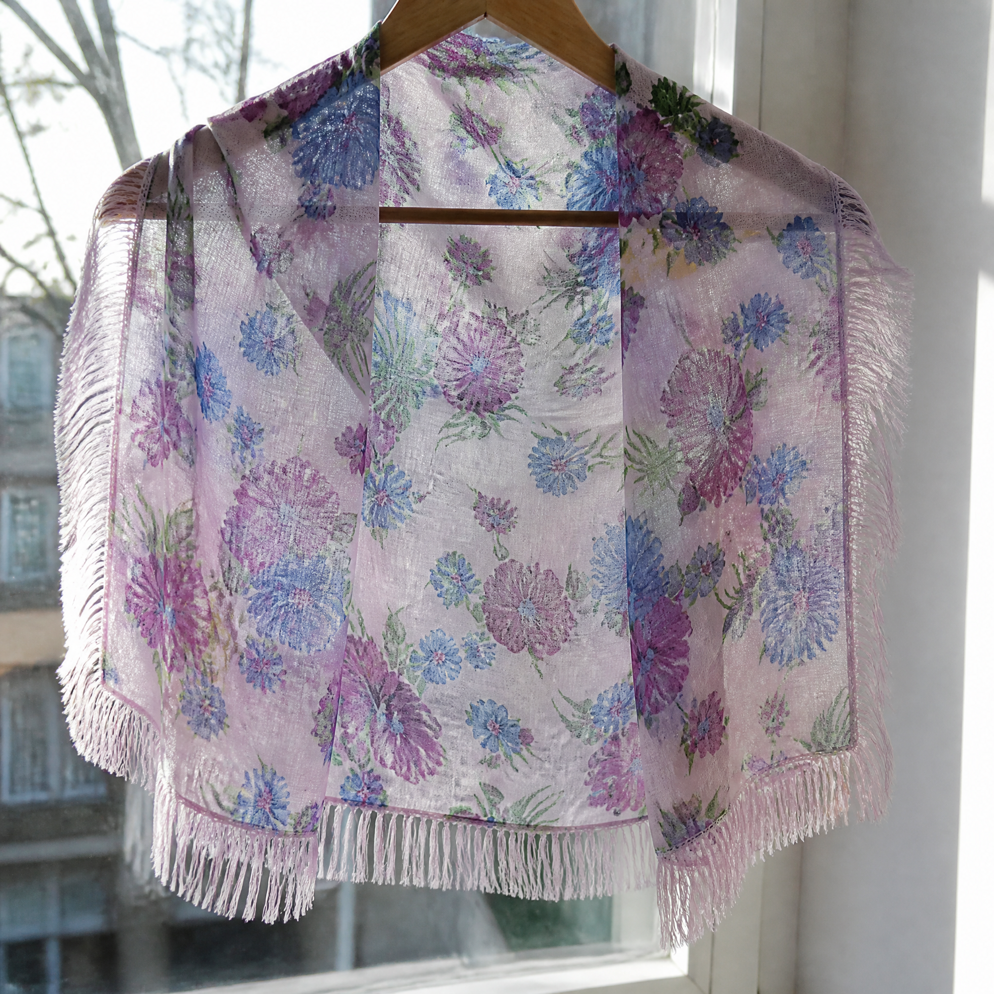 Neckerchief VA-42121 - Pink / Blue