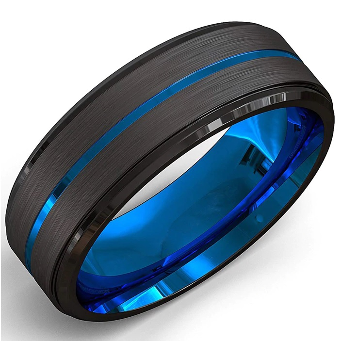 AR-7139 Ring - Black/Blue/55mm