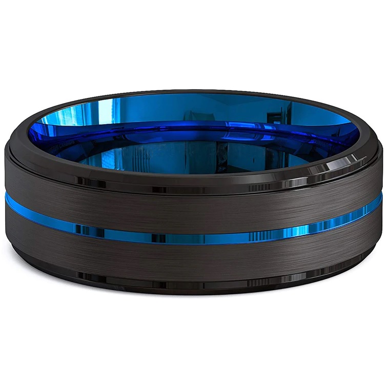 AR-7139 Ring - Black/Blue/55mm