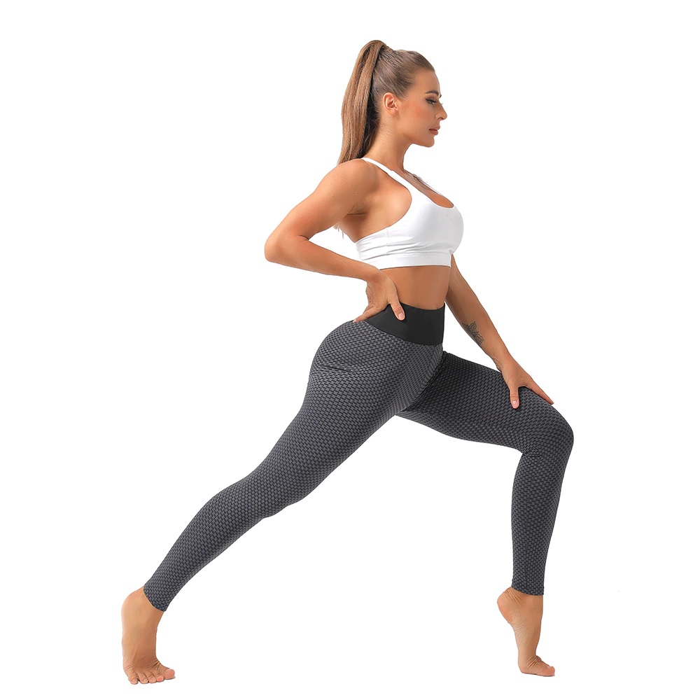 Push Up Leggings HO-37368 - Gray / XXL