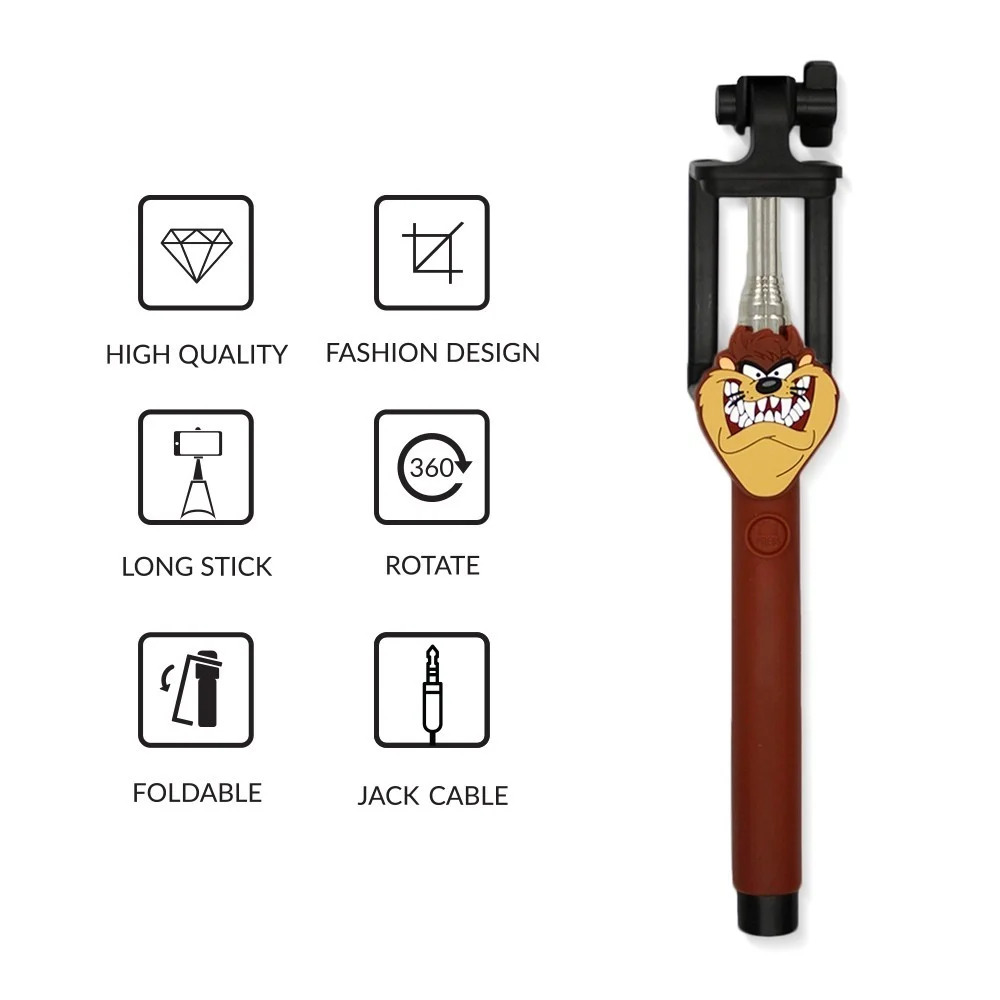 Selfie stick Looney Tunes Jack Bugs Bunny – Gray