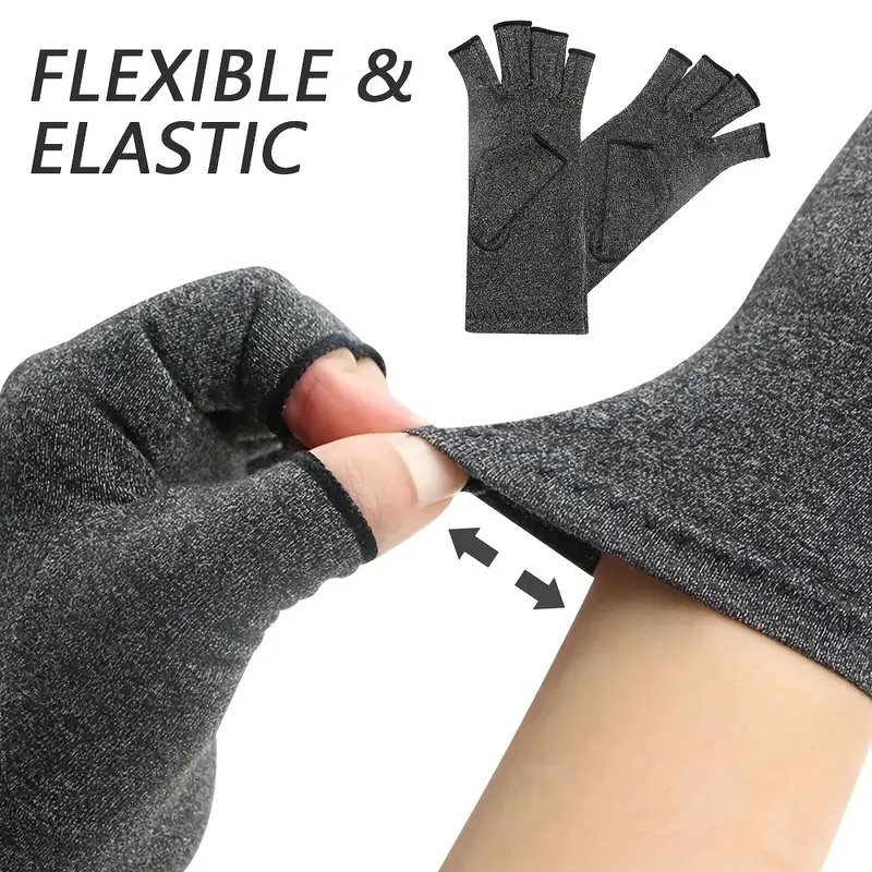 Fingerless gloves SI-30554 - Grey/S