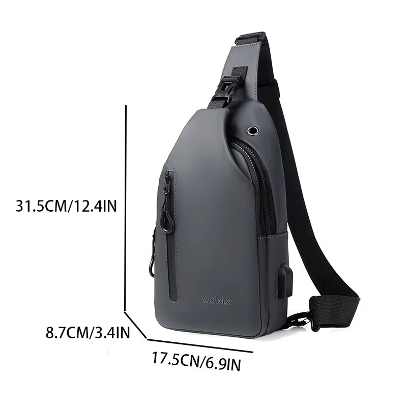 WEIXIER SP-35644 Shoulder Bag - Black
