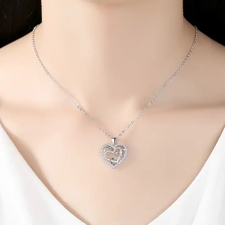 TA-28874 Necklace - Gold Pink
