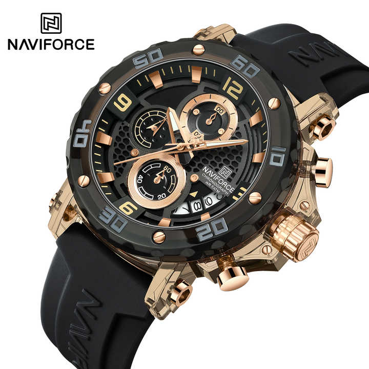 NAVIFORCE MR-38578 Watch - Red / Black